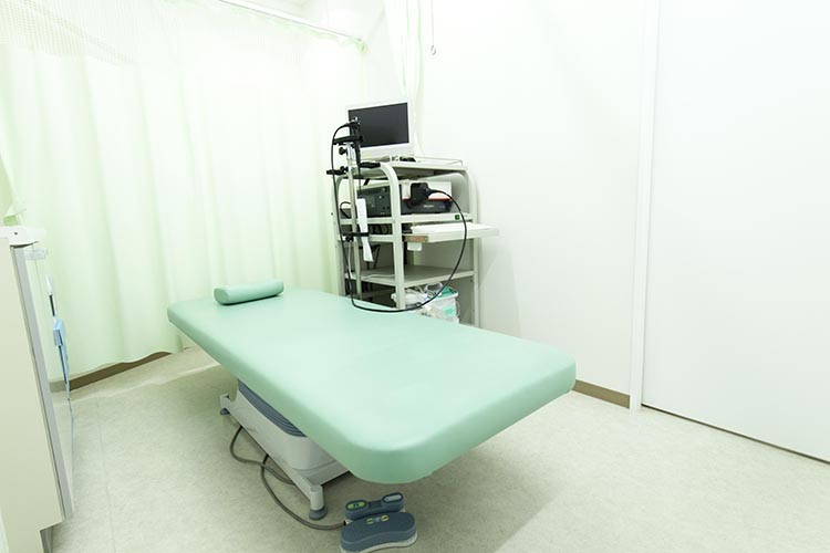 内視鏡(膀胱鏡)検査室